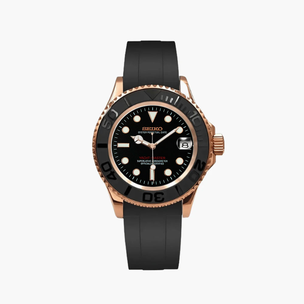 Seikomariner | Rose Gold - Black