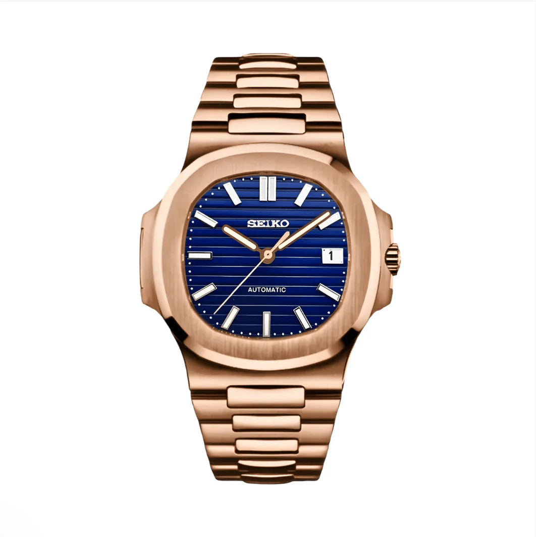 Nautiko | Rose Gold Royal Blue