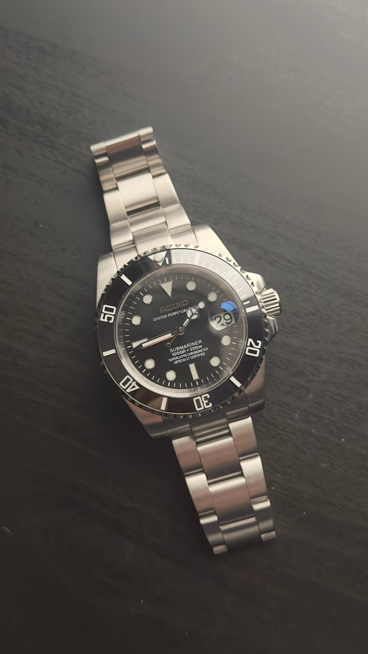 Seikomariner | Steel Black