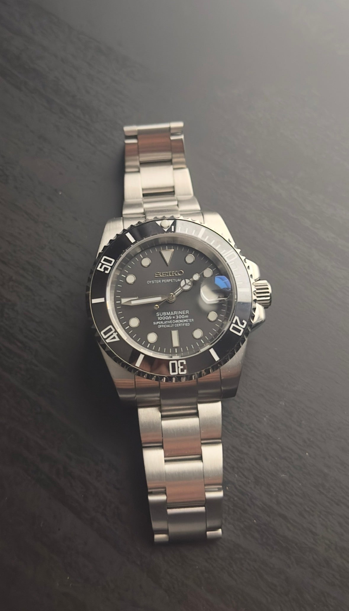 Seikomariner | Steel Black