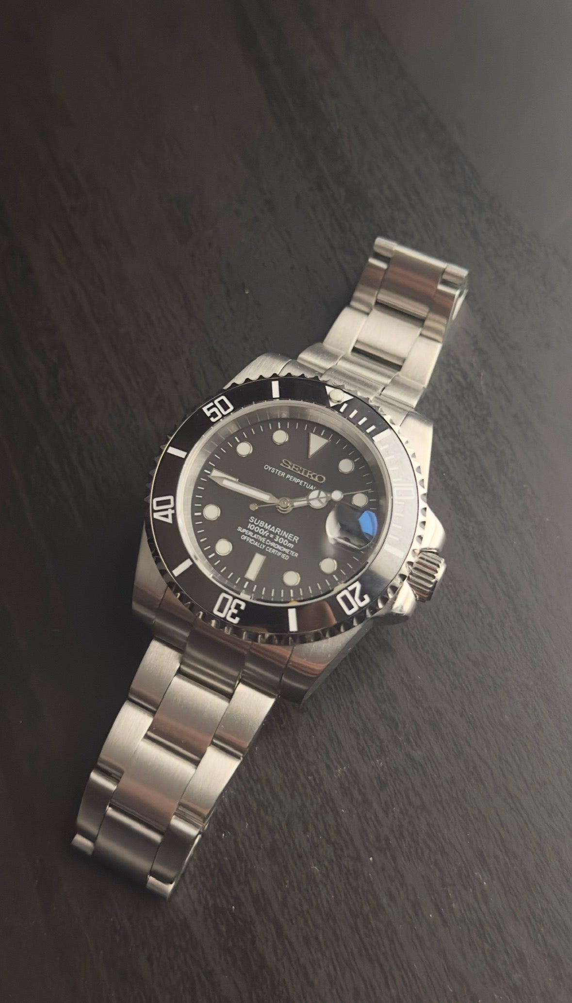 Seikomariner | Steel Black