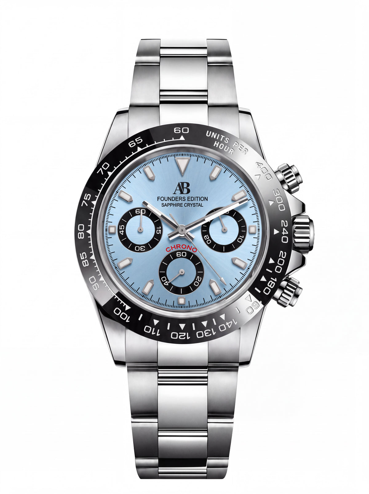 AB Chrono Ice Blue chronograph watch