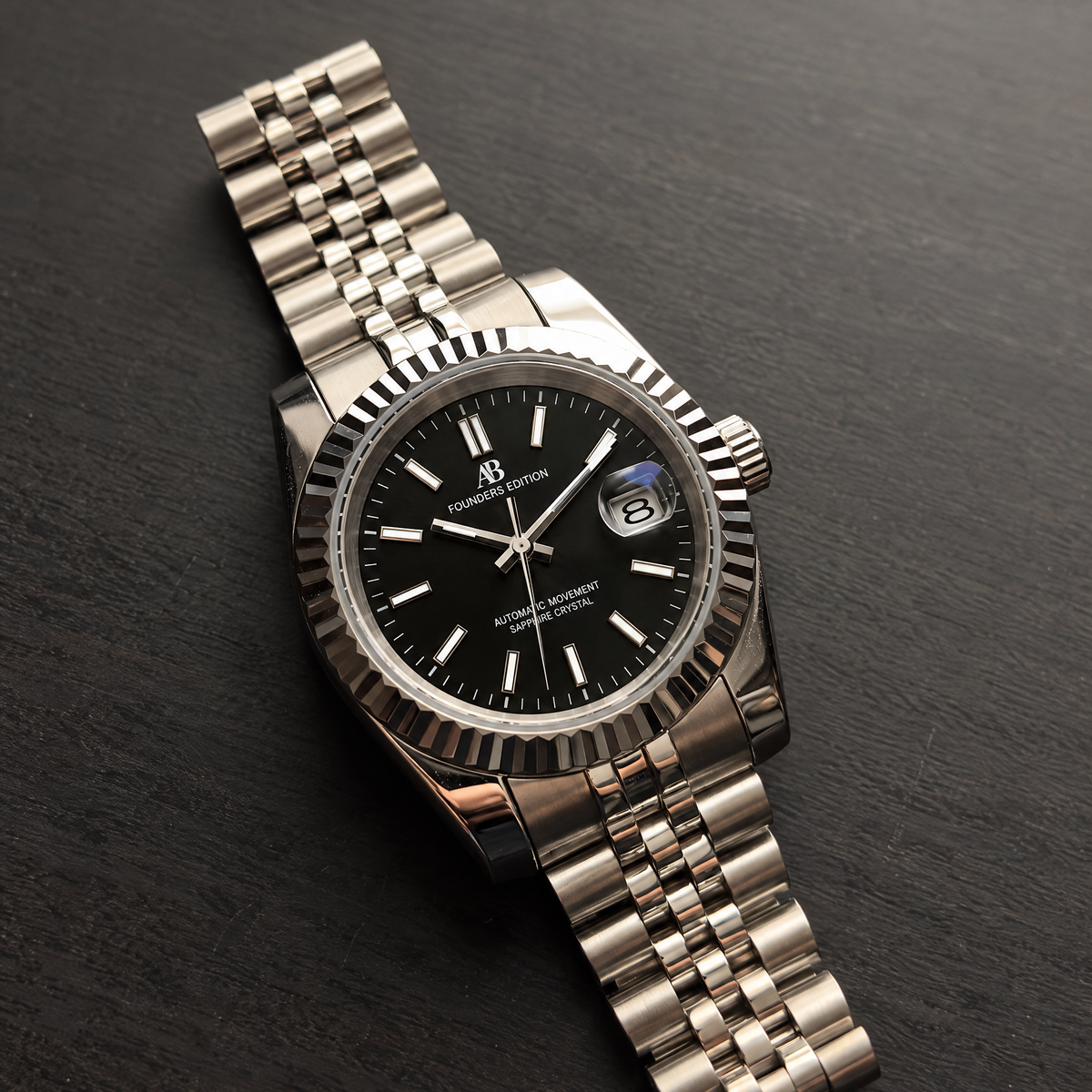 AB Classic Black automatic watch