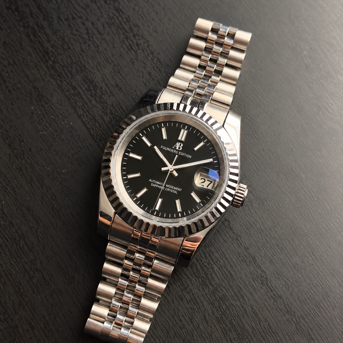 AB Classic Black automatic watch
