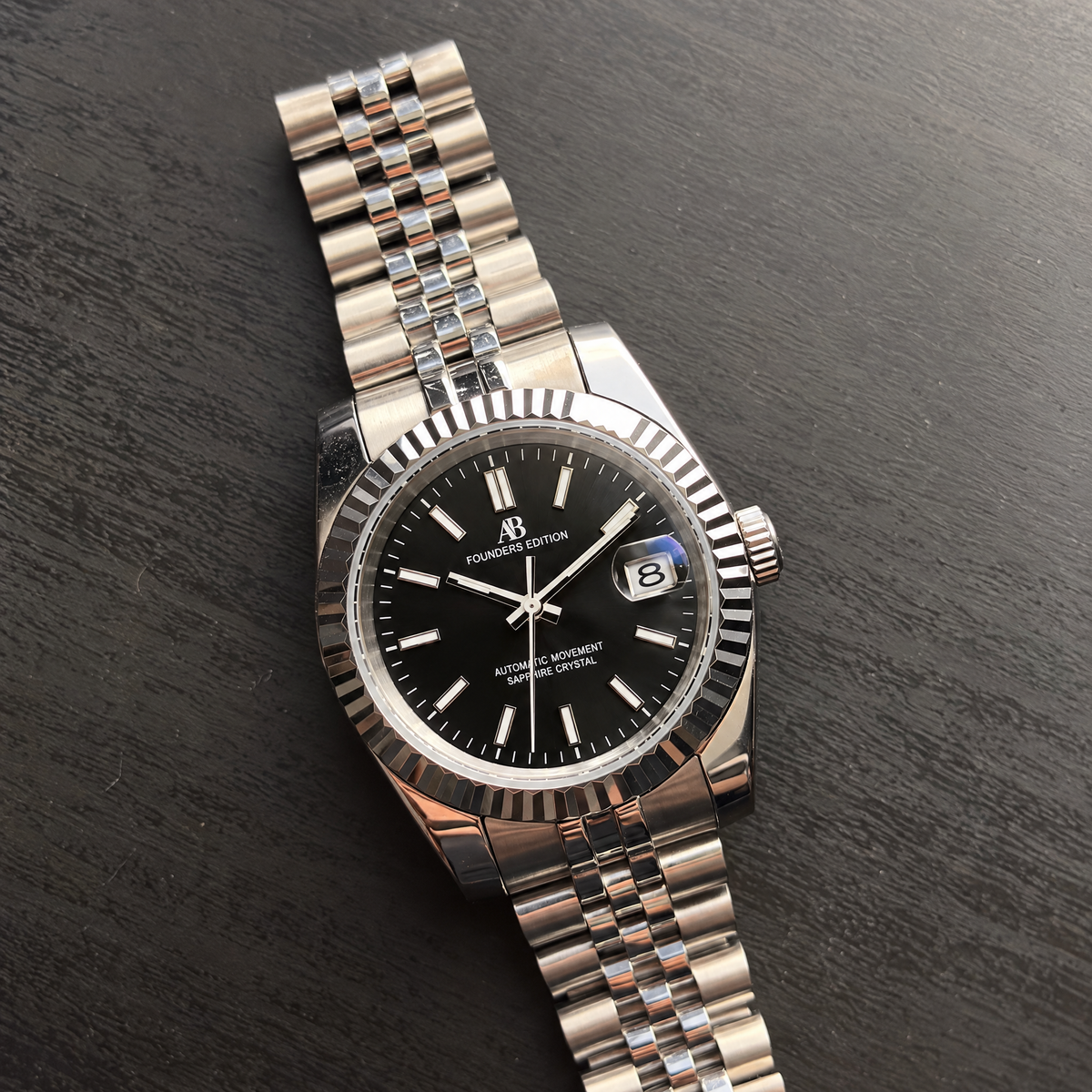 AB Classic Black automatic watch