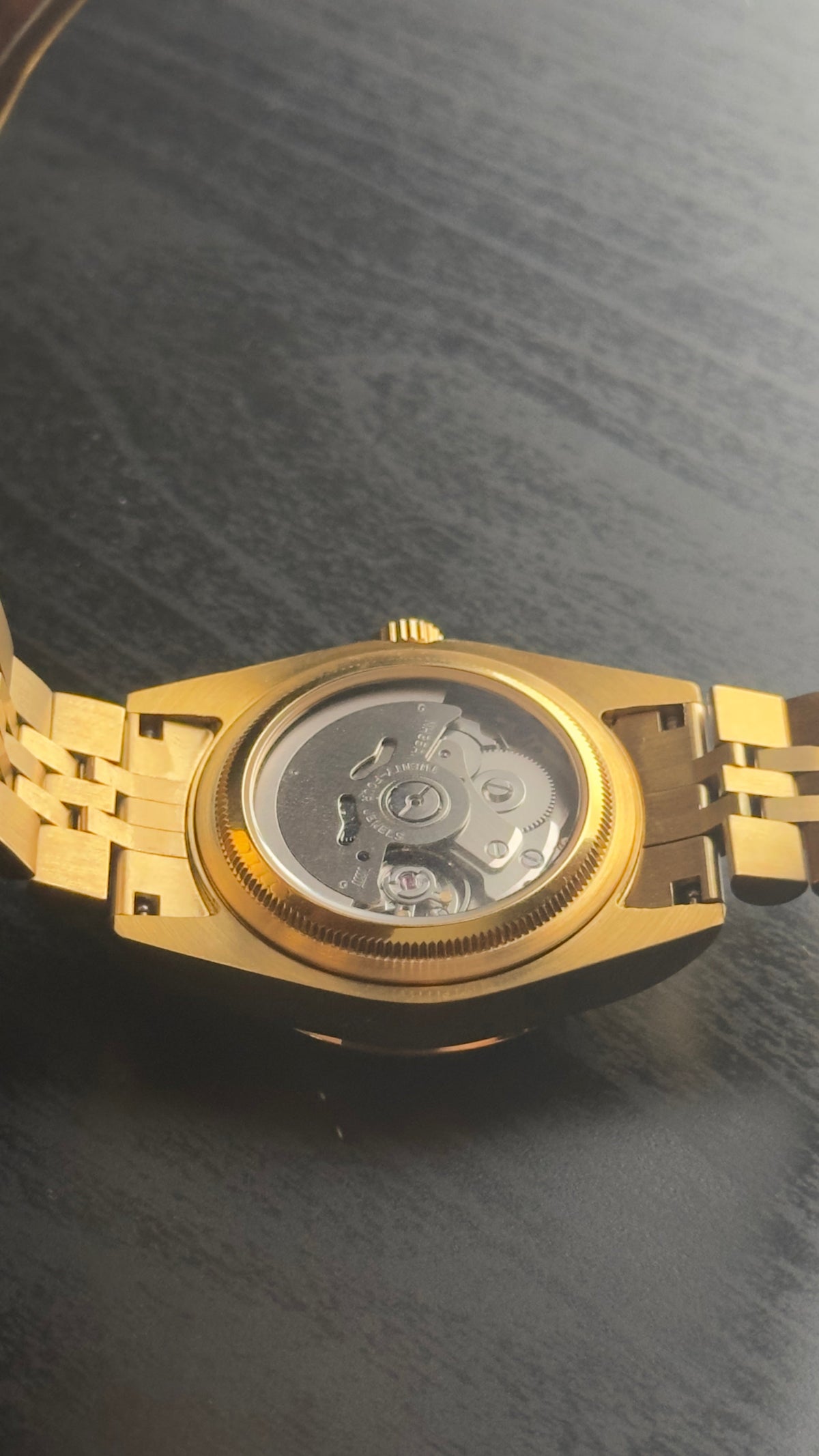 AB Classic Full Gold automatic watch