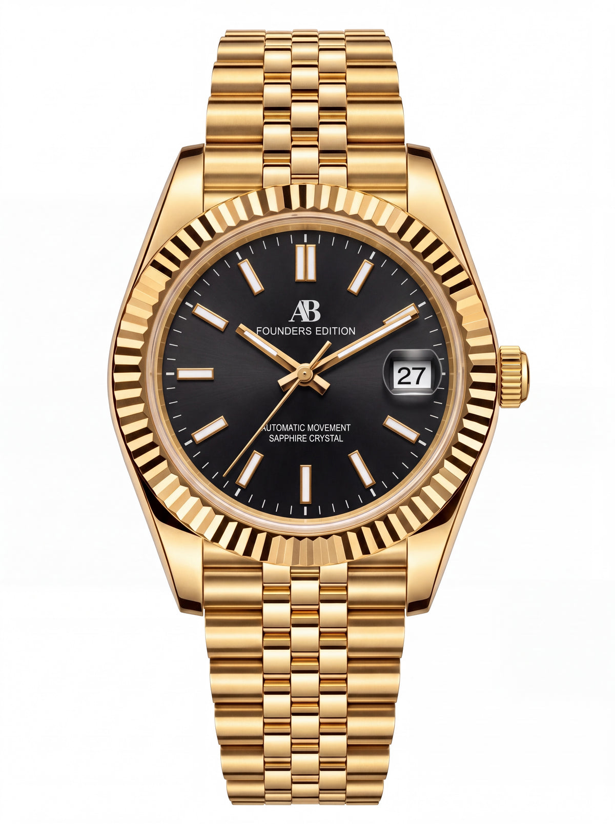 AB Classic Gold Black automatic watch