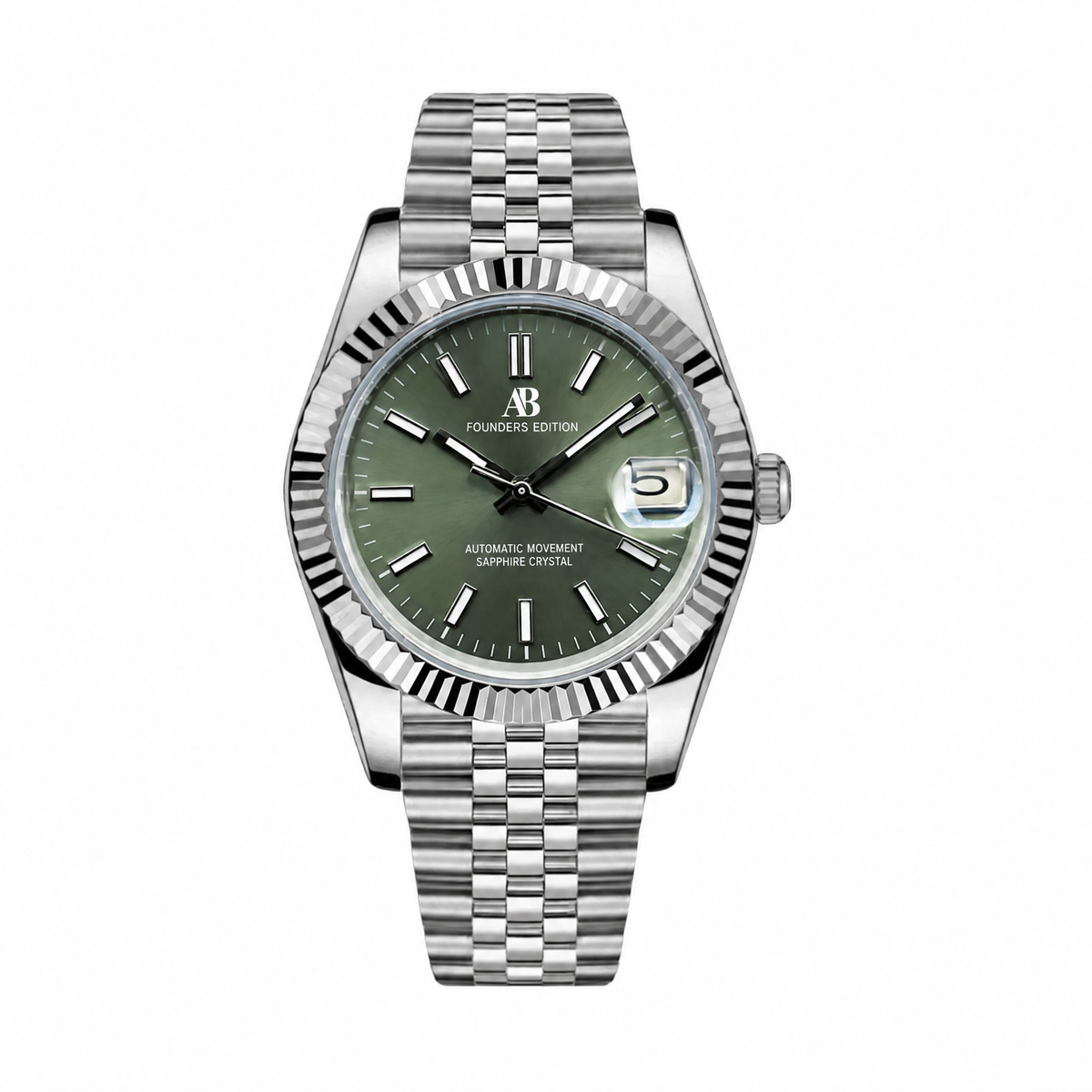 AB Classic Olive Green automatic watch