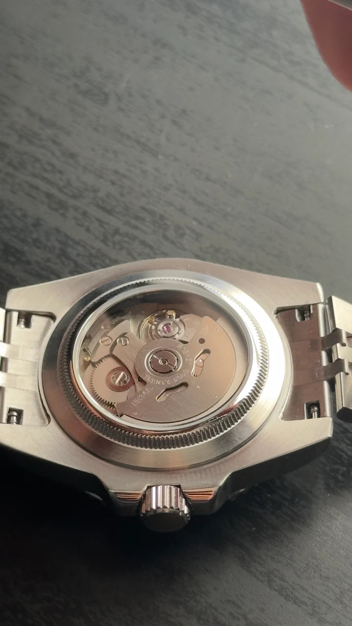 AB GMT Black Grey automatic watch