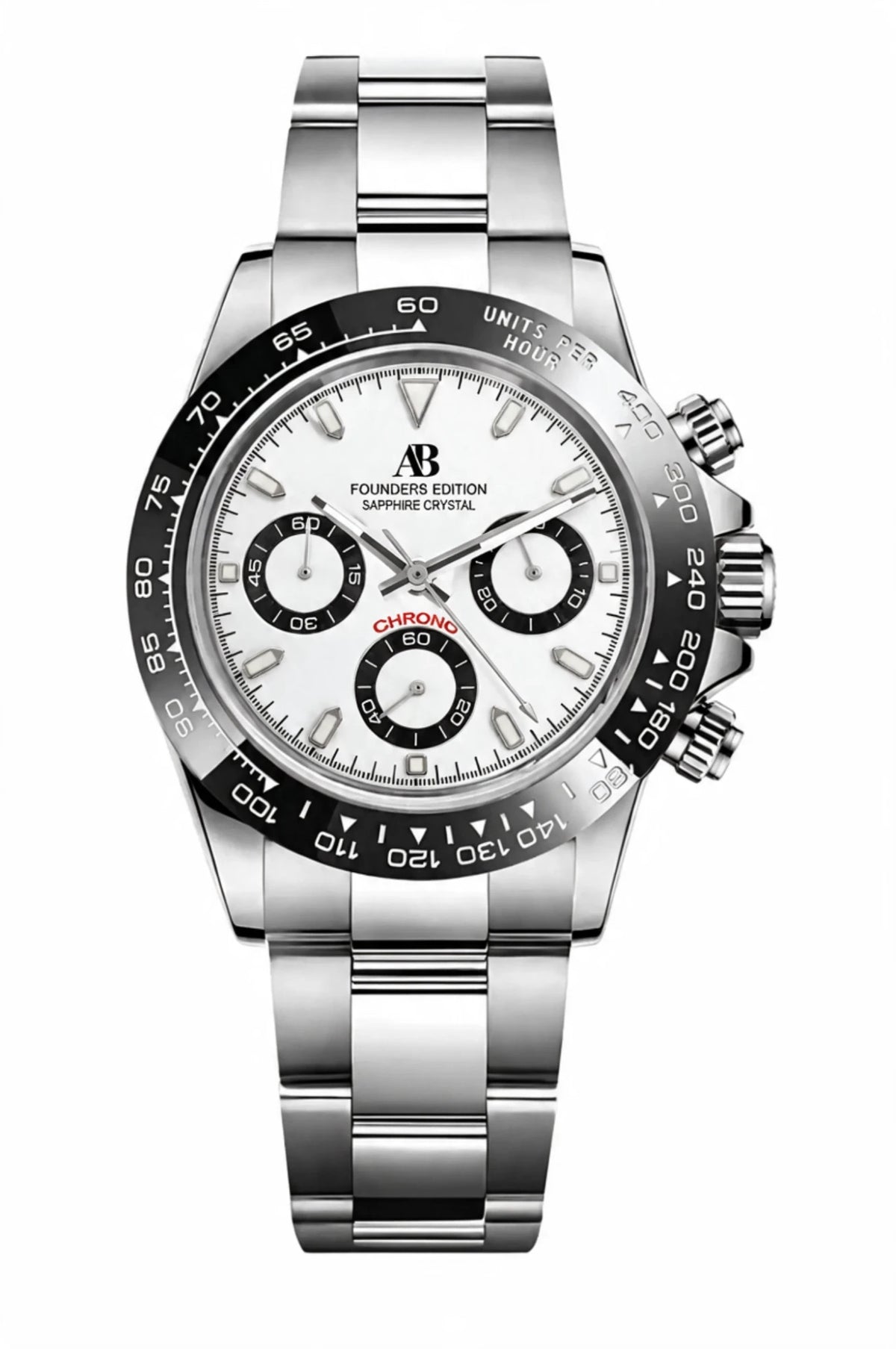 AB Chrono Panda chronograph watch