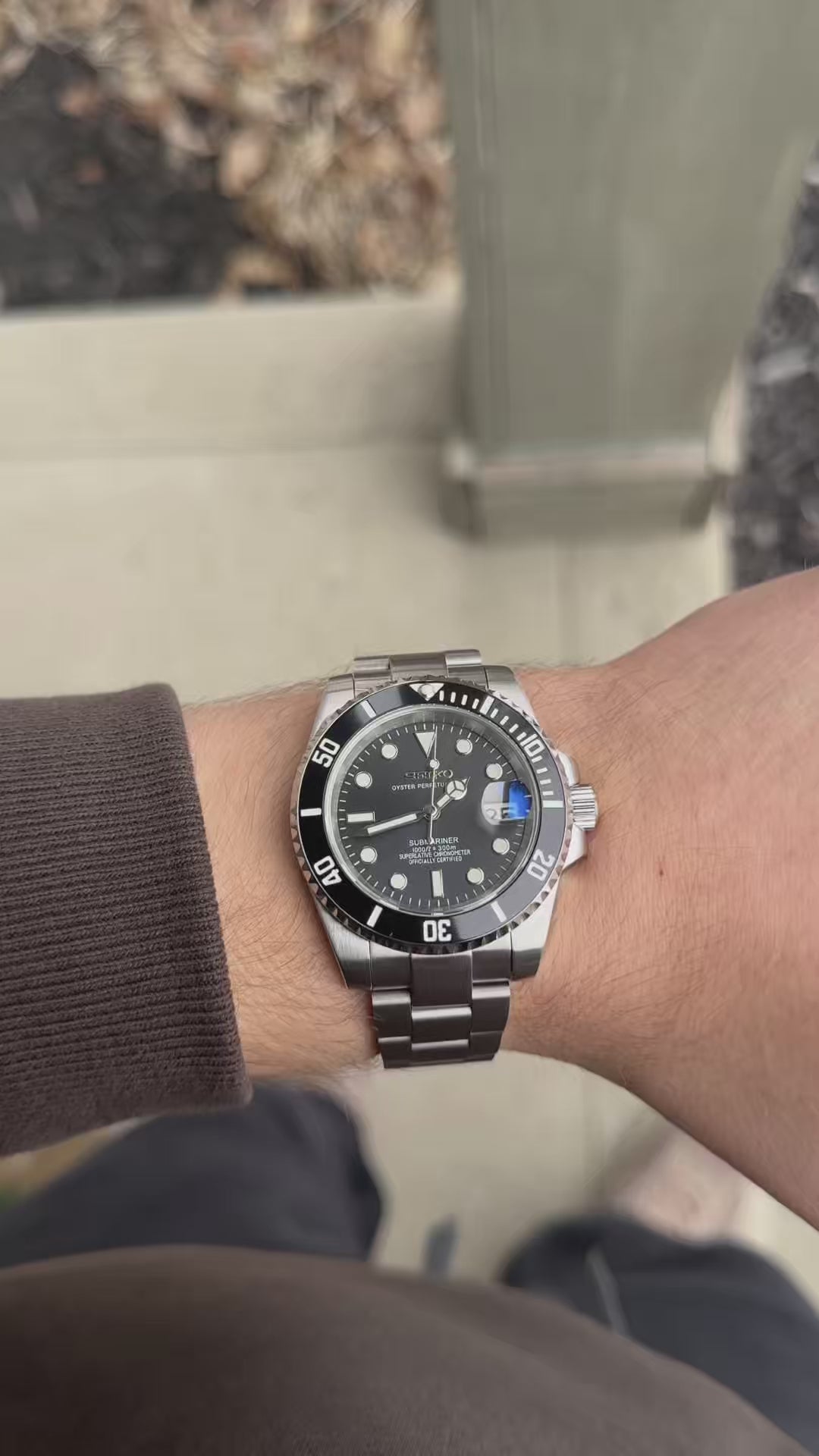 Seikomariner | Steel Black