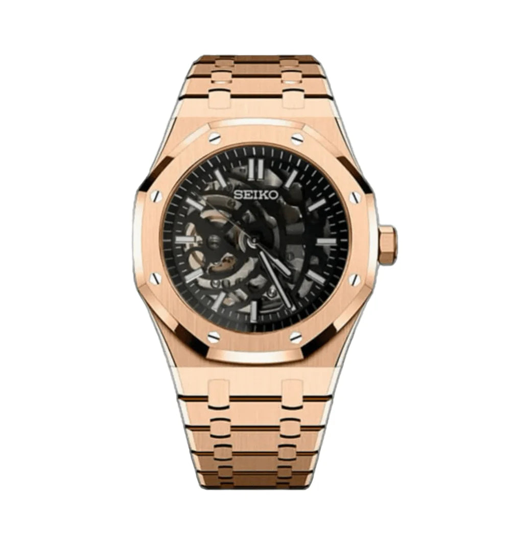 Royal Seikoak | Rose Gold Skeleton
